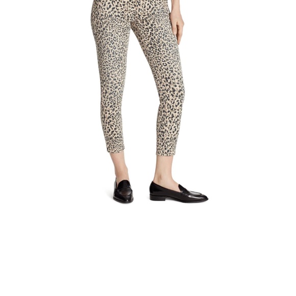 Ella Moss high rise skinny‎ ankle animal print stretch jeans. Worn about 3x - Picture 1 of 12